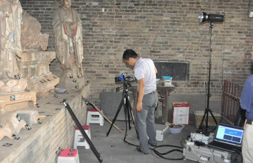 三维数字化技术在青莲寺佛像保护中的应用